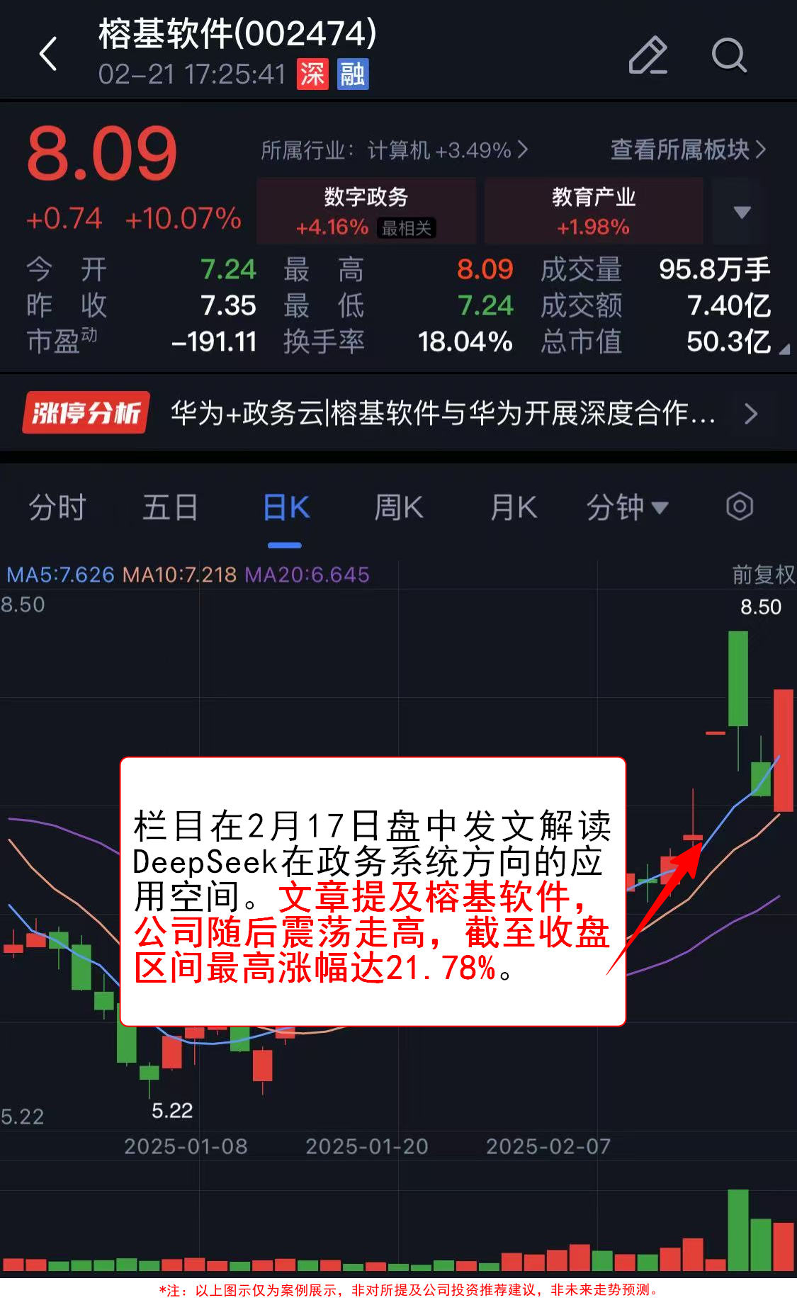 榕基软件股票最新动态更新，最新消息汇总