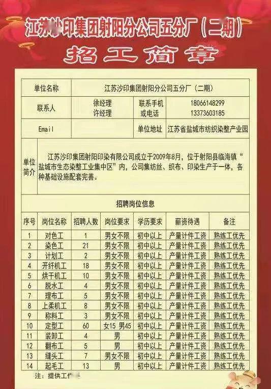 江阴利港电厂最新招聘启事及职位空缺公告